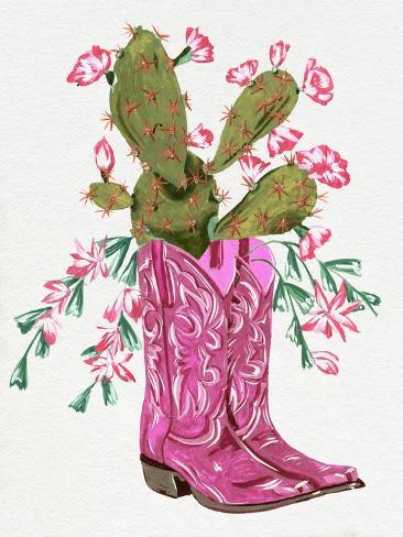 Art Print: Desert Boots I by Melissa Wang: 12x9in