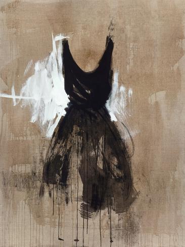 Giclee Print: Little Black Dress 1 by PN Studio: 12x9in Giclee Print: Little Black Dress 1 by PN Studio: 12x9in