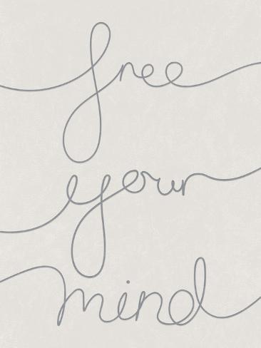 Giclee Print: Free your Mind by Joni Whyte: 16x12in