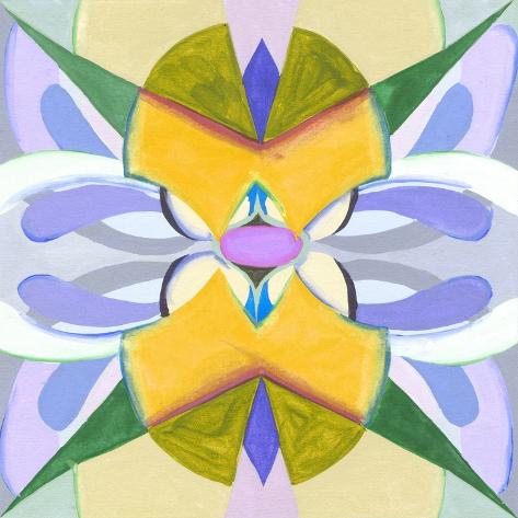 Art Print: Revival Kaleidoscope I by Melissa Wang: 12x12in