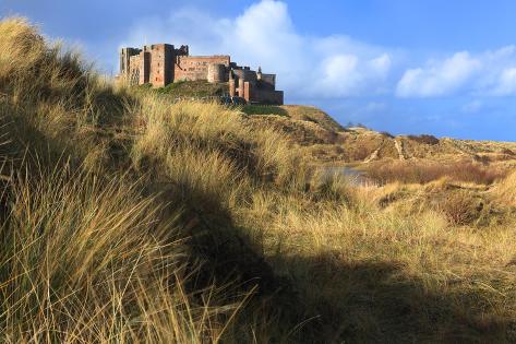 Photographic Print: Bamburgh Castle, Northumberland, England by Geraint Tellem: 12x8in