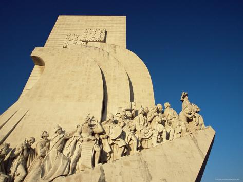 Photographic Print: Padrao Dos Descobrimentos (Monument of the Discoveries), Lisbon, Portugal by Yadid Levy: 24x18in