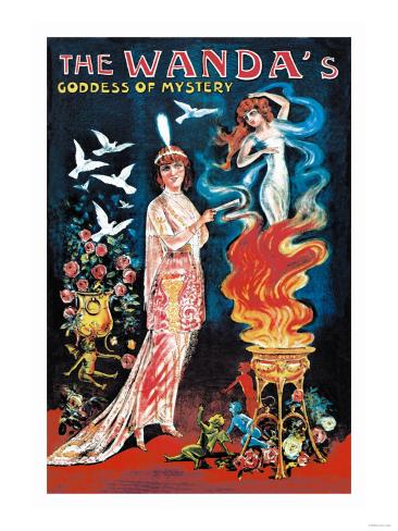 Art Print: The Wanda's Goddess of Mystery Poster: 24x18in