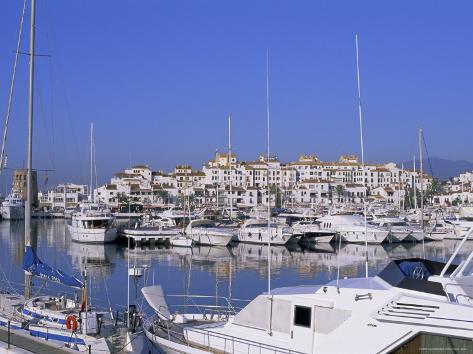 Photographic Print: Puerto Banus, Near Marbella, Costa Del Sol, Andalucia (Andalusia), Spain, Europe by Fraser Hall: 24x18in