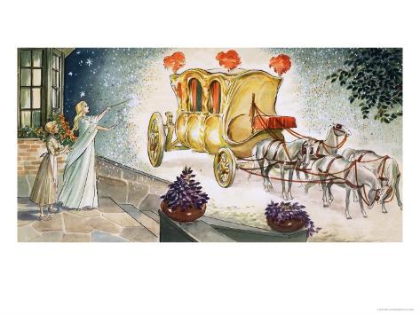 Giclee Print: The Story of Cinderella Art Print by Nadir Quinto by Nadir Quinto: 24x18in