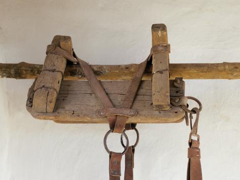 Photographic Print: Pack Saddle at Rancho De Las Golondrinas, a Spanish Colonial Homestead Near Santa Fe, New Mexico: 24x18in