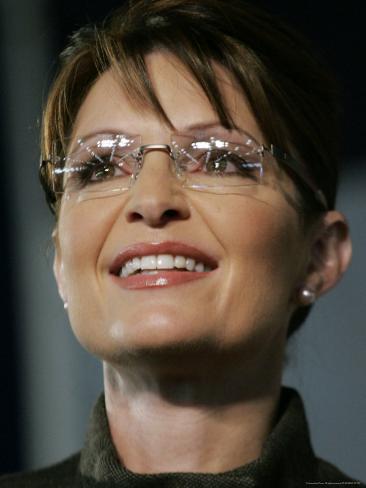 Photographic Print: Sarah Palin, Golden, CO Poster: 24x18in