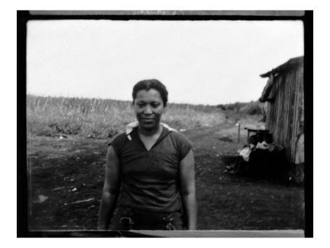 Photo: Zora Neale Hurston, Belle Glade, Florida Poster : 24x18in
