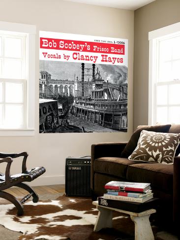 Wall Mural: Bob Scobey - Bob Scobey's Frisco Band Wall Decal: 48x48in