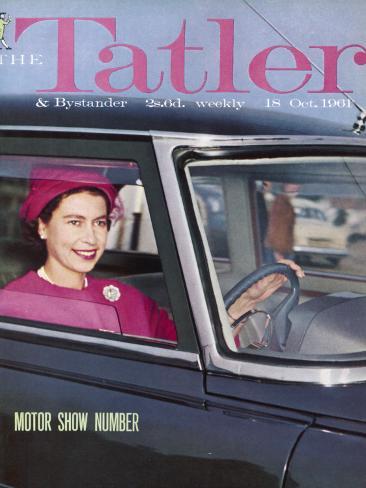 Photographic Print: Tatler Front Cover: Queen Elizabeth Poster: 24x18in