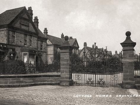 Photographic Print: Aston Union Cottage Homes, Erdington, West Midlands by Peter Higginbotham: 24x18in