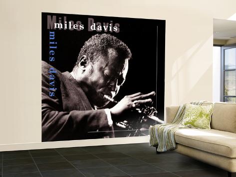 Wall Mural - Large: Miles Davis All-Stars - Jazz Showcase Wall Decal: 96x96in