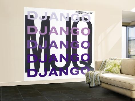 Wall Mural - Large: Modern Jazz Quartet - Django Wall Sticker: 96x96in