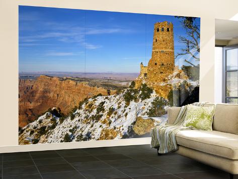 Wall Mural - Large: Painted Desert and Marble Canyon, Grand Canyon National Park, Arizona, USA by Bernard Friel: 144x96in