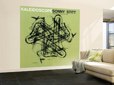 Wall Mural - Large: Sonny Stitt - Kaleidoscope Wall Decal: 96x96in