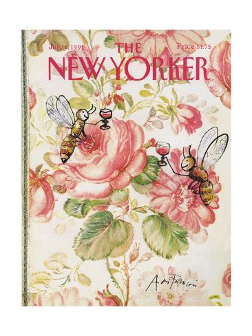 Premium Giclee Print: The New Yorker Cover - July 1 Wall Art by Andre Francois: 12x9in