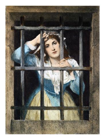 Giclee Print: Charlotte Corday Art Print: 24x18in