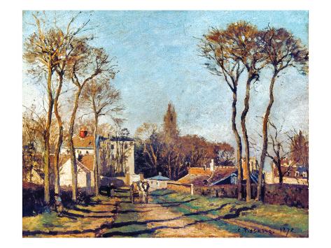 Giclee Print: Voisins Art Print by Camille Pissarro by Camille Pissarro: 16x12in