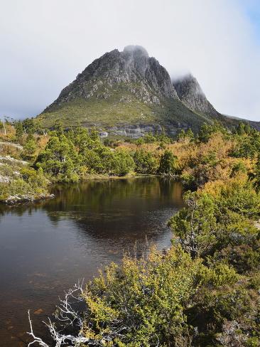 Photographic Print: Twisted Lakes and Little Horn, Cradle Mountain-Lake St. Clair National Park, Tasmania, Australia by Jochen Schlenker: 24x18in