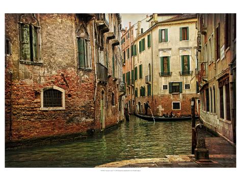 Art Print: Venetian Canals V by Danny Head: 24x18in