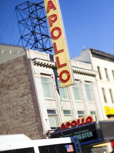 Photographic Print: The World Famous Apollo Theatre in Harlem, New York City, New York, United States of America, North by Gavin Hellier: 24x18in