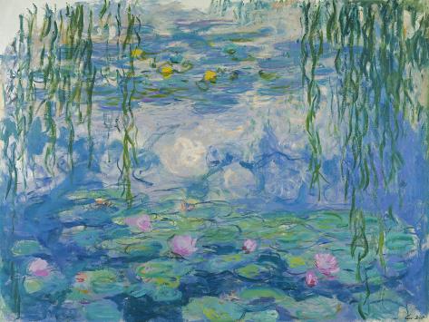 Giclee Print: Giverny Wall Art by Claude Monet by Claude Monet: 24x18in