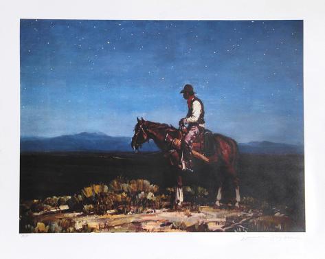 Limited Edition: Lonesome Train Whistle by Duane Bryers: 22x28in