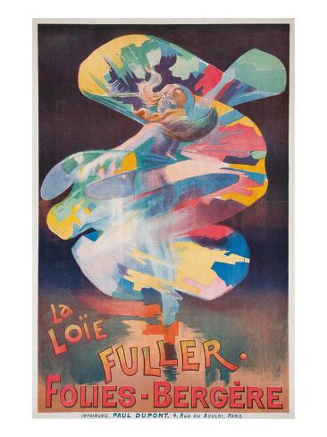 Art Print: Poster for Folies Bergere: 24x18in