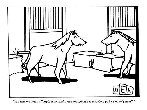 Premium Giclee Print: Bruce Eric Kaplan New Yorker Cartoons Art Print by Bruce Eric Kaplan: 12x9in