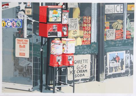 Limited Edition: Little Italy from the City Scapes Portfolio by Charles Bell: 22x30in