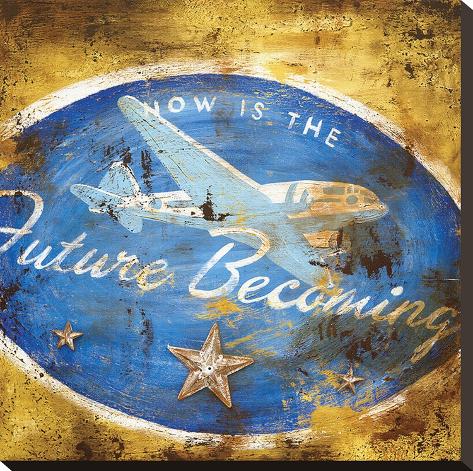 Stretched Canvas Print: Future Becoming by Rodney White: 20x20in