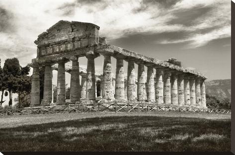 Stretched Canvas Print: Greek Temple by Christopher Bliss: 20x30in