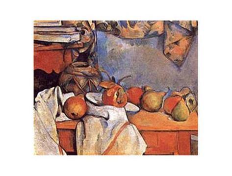 Art Print: Fruit by Paul C�zanne : 23x29in