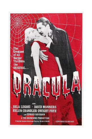 Giclee Print: Dracula, 1931, Directed by Tod Browning: 24x16in