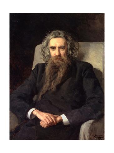 Giclee Print: Portrait of the Philosopher Und Author Vladimir Solovyov (1853-1900) : 24x18in