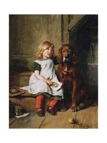 Giclee Print: Good Companions by Felix Schlesinger: 24x18in