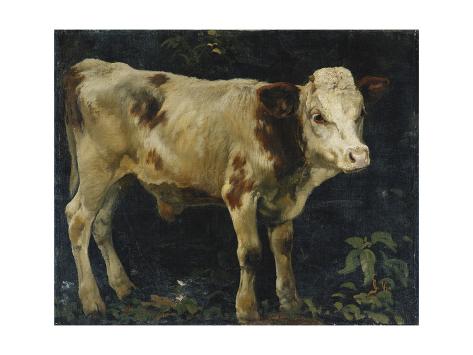 Art.com Giclee print: a bull calf, 1876 by christian eriksen skredsvig: 24x18in