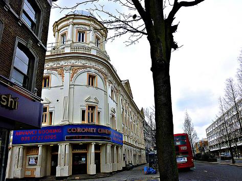 Photographic Print: Coronet Cinema, 103 Notting Hill Gate, London by Anna Siena: 24x18in