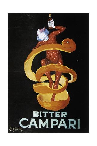 Art Print: Advertising Poster for Bitter Campari by Leonetto Cappiello: 24x16in