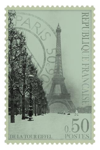 Giclee Print: Retro Stamp II by The Vintage Collection: 30x20in