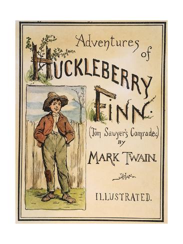 Giclee Print: Huck Finn, 1885 by Edward Windsor Kemble: 16x12in