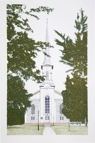 Limited Edition: Church by Alan Torey: 32x23in