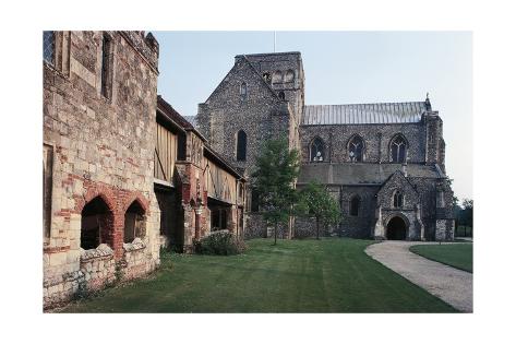 Giclee Print: Hospital of St Cross, Winchester, England, UK: 24x16in