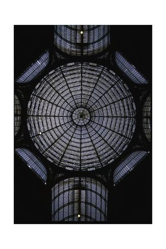 Giclee Print: Dome of Galleria Umberto I, 1887-1890: 24x16in