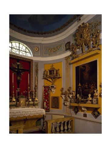 Giclee Print: Glimpse of Chapel of Relics, Church of Santa Cristina, Cesena, Emilia-Romagna, Italy: 24x18in