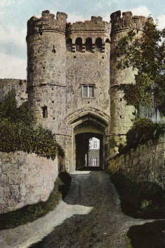 Photographic Print: Gateway, Carisbrooke Castle: 24x16in