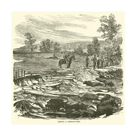 Giclee Print: Behind a Breastwork, September 1862: 16x16in