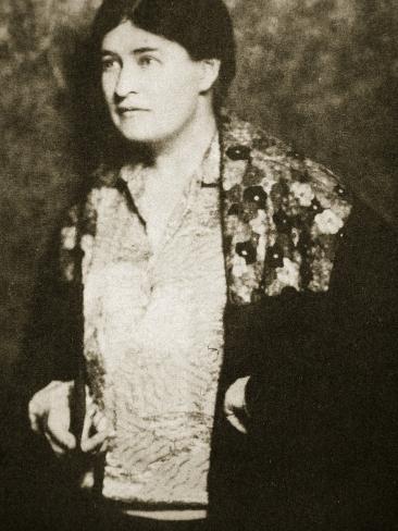 Photographic Print: Willa Cather, American Novelist: 24x18in