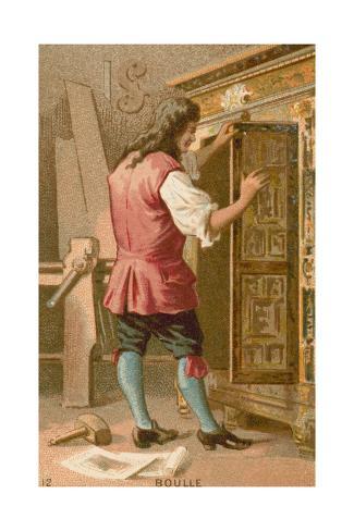 Giclee Print: Andre Charles Boulle, French Cabinetmaker: 24x16in