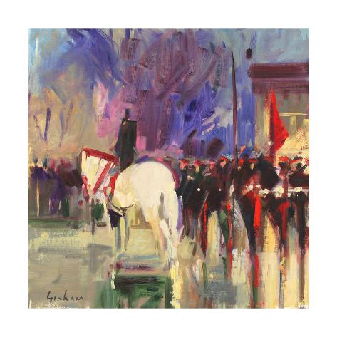 Giclee Print: The Warhorse, Sandhurst by Peter Graham: 24x24in